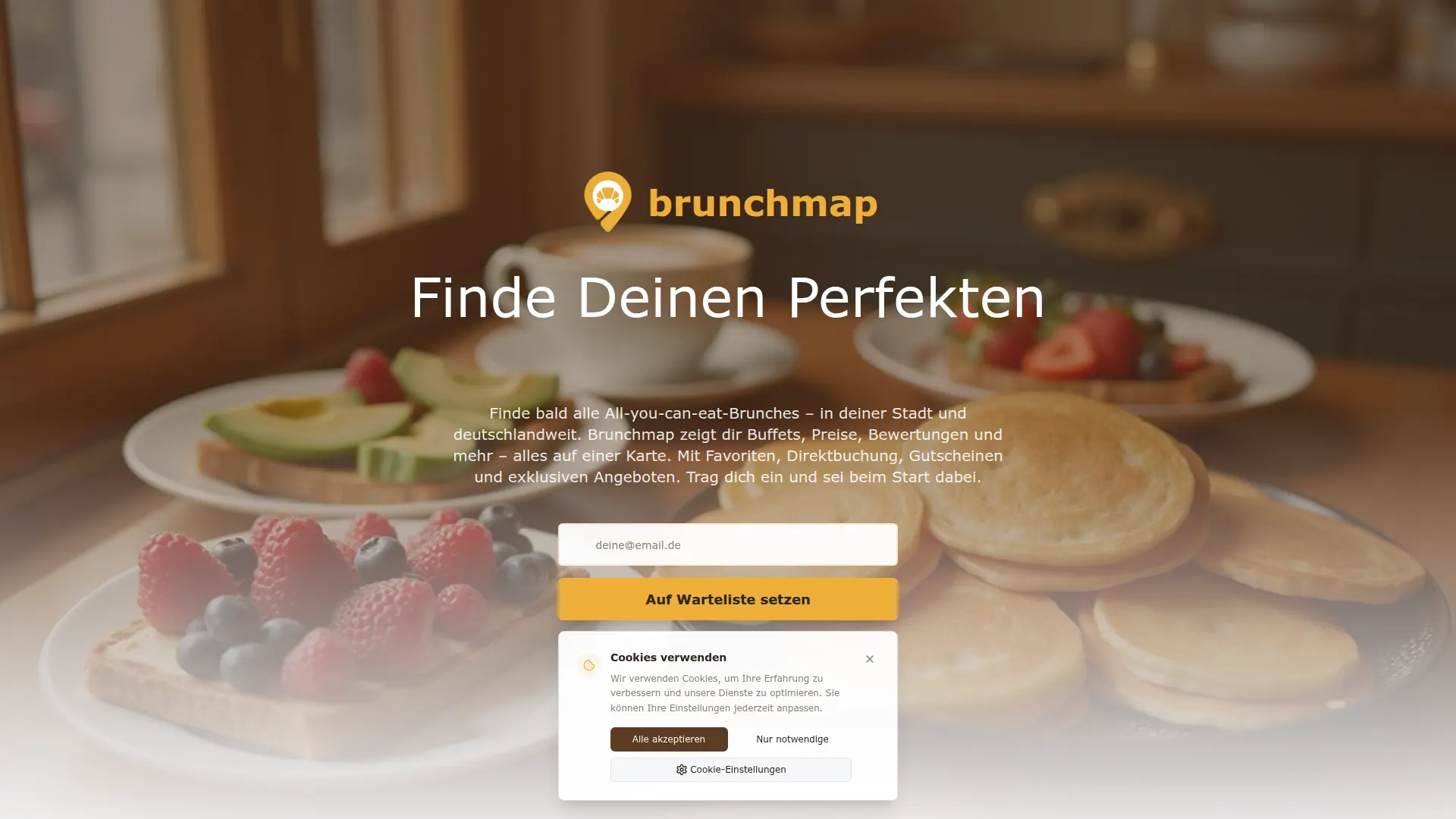 Brunchmap — Web-Anwendung